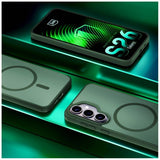 3mk Samsung Galaxy S26 Plus Cover Smoke MagCase Grøn
