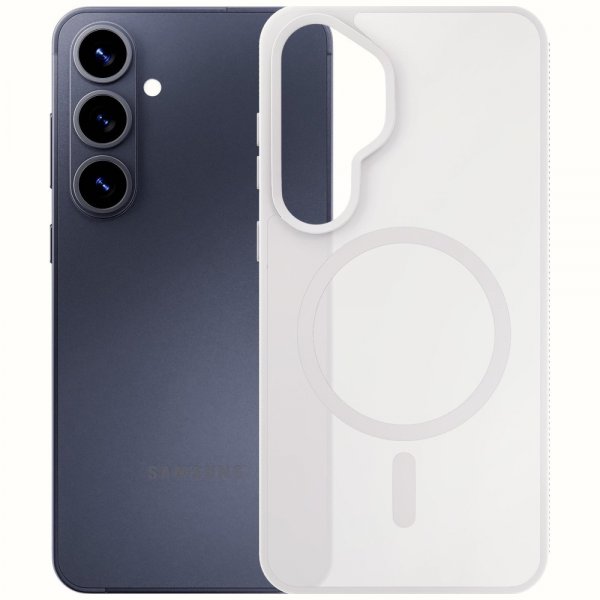 3mk Samsung Galaxy S26 Plus Cover Smoke MagCase Hvid