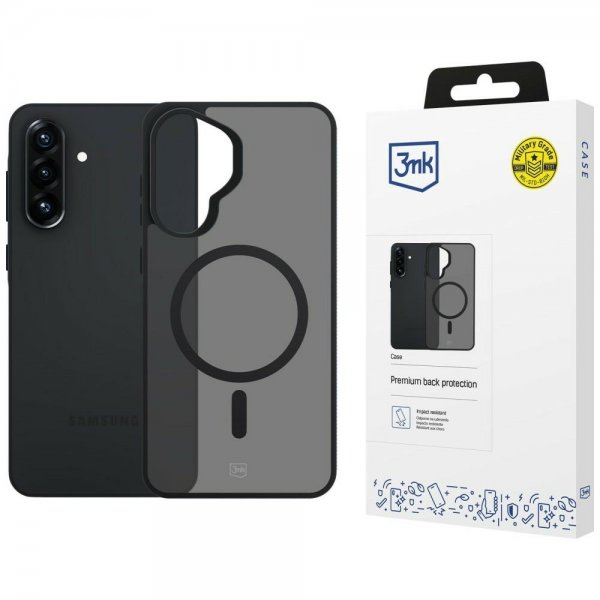 3mk Samsung Galaxy A57 Cover Smoke MagCase Sort
