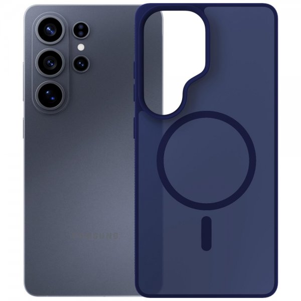 3mk Samsung Galaxy S26 Ultra Cover Smoke MagCase Blå