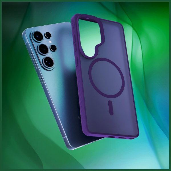 3mk Samsung Galaxy S26 Ultra Cover Smoke MagCase Lilla