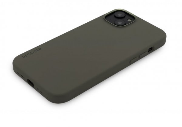 Decoded iPhone 14 Plus Cover Silicone Bagside Olive