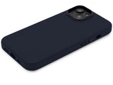 Decoded iPhone 14 Skal Leather Backcover Navy