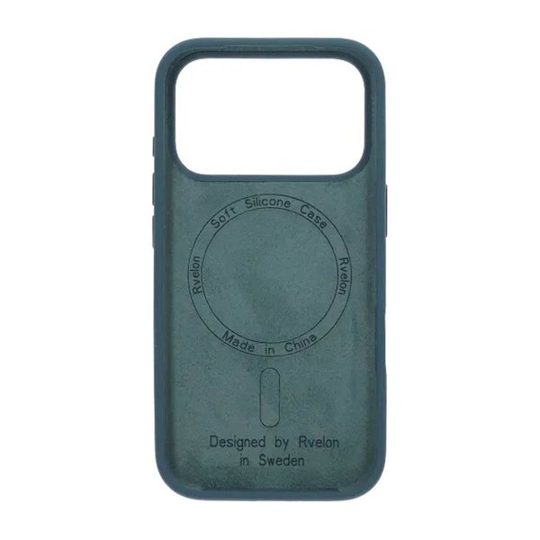 Rvelon iPhone 17 Pro Max Cover Silikone MagSafe Grøn