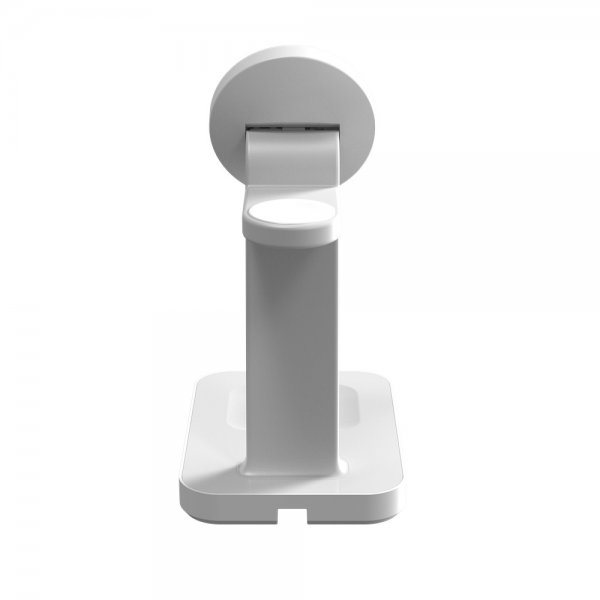 Mophie Trådløs Oplader Snap+ 3-i-1 Trådløs Opladerstander Qi2 MagSafe Hvid