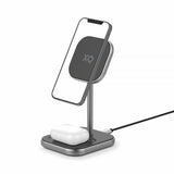 Xqisit Ladestation 2i1 MagSafe Sort