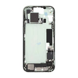 Mellemramme med smådele til iPhone 15 - Grøn OEM