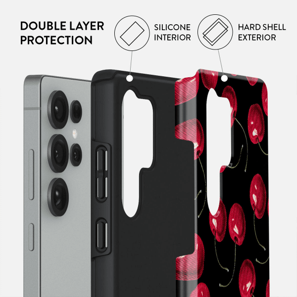Burga Samsung Galaxy S25 Ultra Cover Tough Cherrybomb