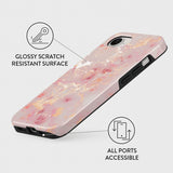 Burga iPhone 16e/iPhone 17e Cover Tough Golden Coral