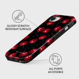 Burga iPhone 16/17 Cover Tough Cherrybomb