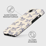 Burga iPhone 16/17 Cover Tough Derby Race