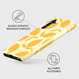 Burga Samsung Galaxy A16 Cover Tough Lemon Tart