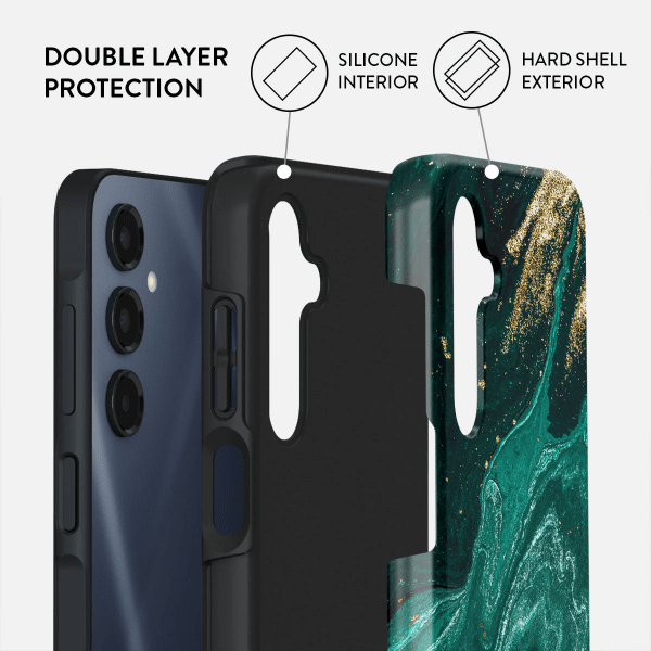 Burga Samsung Galaxy A16 Cover Tough Emerald Pool