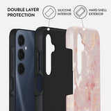 Burga Samsung Galaxy A16 Cover Tough Golden Coral