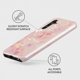Burga Samsung Galaxy A16 Cover Tough Golden Coral
