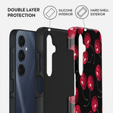 Burga Samsung Galaxy A16 Cover Tough Cherrybomb
