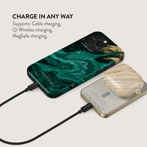 Burga Powerbank MagSafe 5000 mAh Emerald Pool