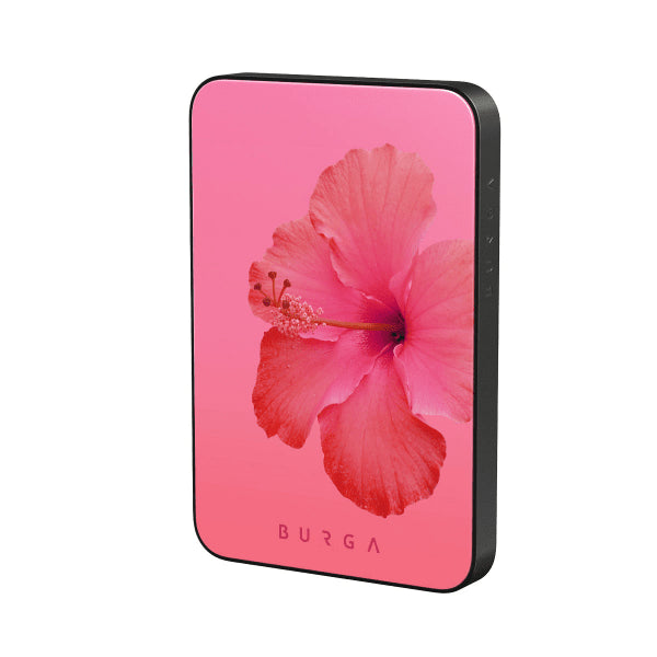 Burga Powerbank MagSafe 5000 mAh Island Girl Grå