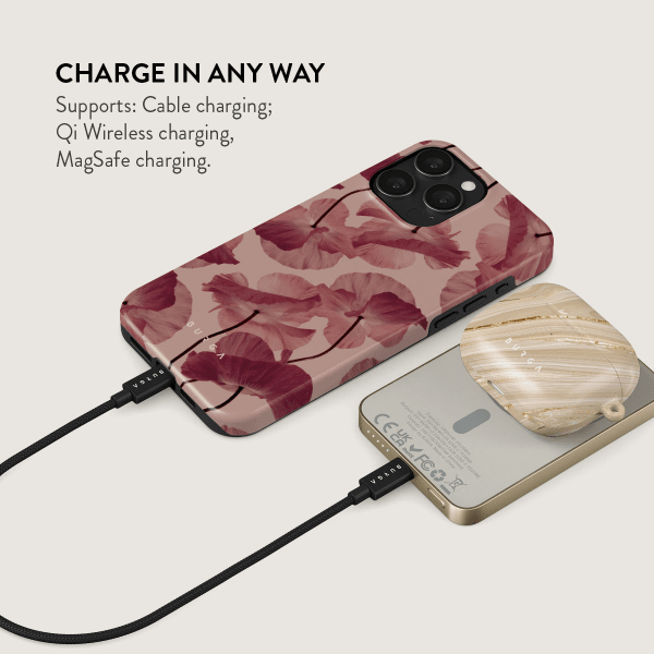 Burga Powerbank MagSafe 5000 mAh Tender Kiss Guld