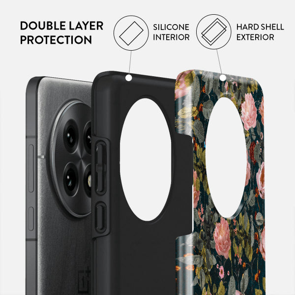 Burga OnePlus 13 Cover Tough Bloomy Garden
