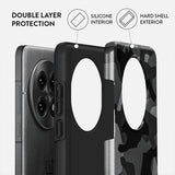 Burga OnePlus 13 Cover Tough Night Black Camo