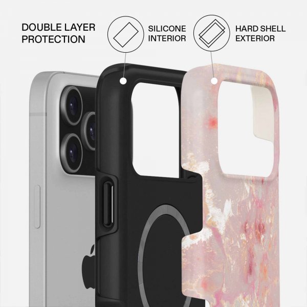 Burga iPhone 17 Pro Cover Tough MagSafe Golden Coral
