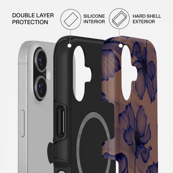 Burga iPhone 17 Cover Tough MagSafe Velvet Night