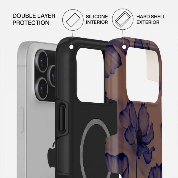 Burga iPhone 17 Pro Cover Tough MagSafe Velvet Night