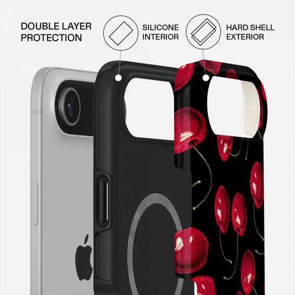 Burga iPhone Air cover Tough MagSafe Cherrybomb