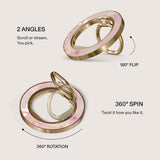 Burga Holder Mobilring MagSafe Golden Coral