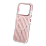 iPhone 17 Pro Cover Bølget MagSafe Lys Rosa