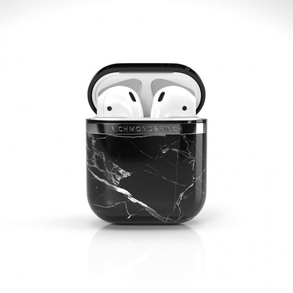 Richmond & Finch AirPods (1/2) Cover Black Marble