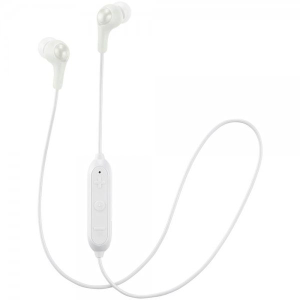 JVC Hovedtelefoner FX9BT Gumy In-Ear Trådløs Mikrofon Hvid