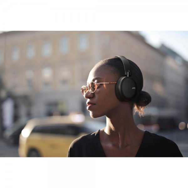 JVC Hovedtelefoner Over-Ear Sort ANC HA-S91N