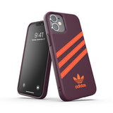 Adidas iPhone 12 Mini Cover Moulded Case Maroon