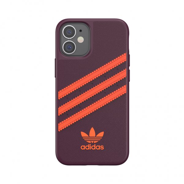 Adidas iPhone 12 Mini Cover Moulded Case Maroon