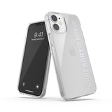 Superdry iPhone 12 Mini Cover Snap Case Clear Silver