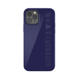 Superdry iPhone 12/iPhone 12 Pro Skal Snap Case Komposterbara Material Navy Blue