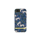 Richmond & Finch iPhone 6/6S/7/8/SE Cover Blue Leopard