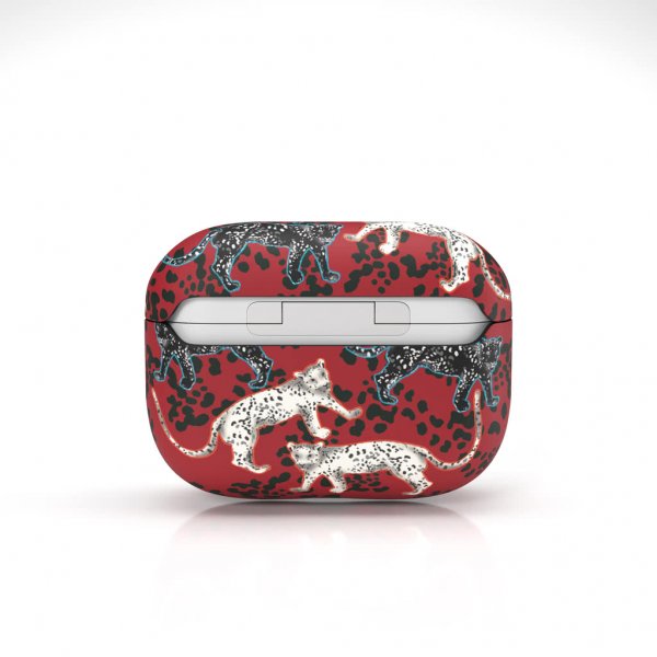 Richmond & Finch AirPods Pro Cover Samba Red Leopard