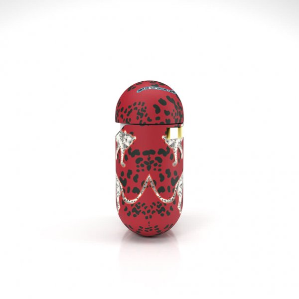 Richmond & Finch AirPods (1/2) Cover Samba Red Leopard