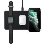 Satechi Trio trådløs oplader til Apple Watch/AirPods/telefon