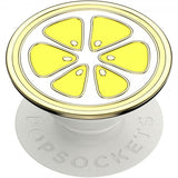 Popsockets PopGrip Enamel Lemon Slice Yellow