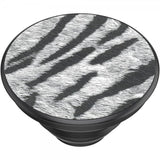 Popsockets PopGrip Vegansk Læder Zebra