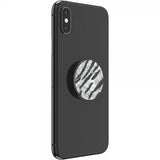 Popsockets PopGrip Vegansk Læder Zebra