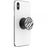 Popsockets PopGrip Vegansk Læder Zebra