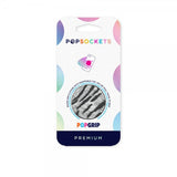 Popsockets PopGrip Vegansk Læder Zebra