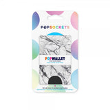 Popsockets PopWallet Dove White Marble