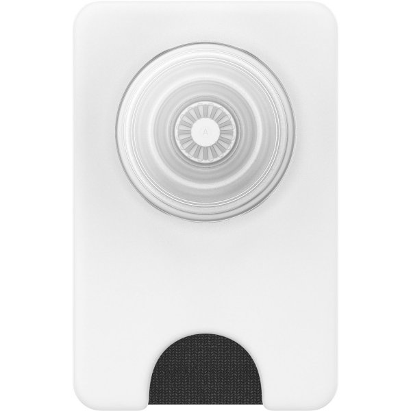 Popsockets Kortholder MagSafe PopWallet+ White Clear