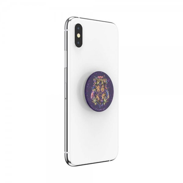 Popsockets PopGrip Glitter Hogwarts Floral